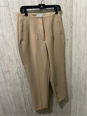 Nine West Men's Khaki Straight Leg Dress Chinos
